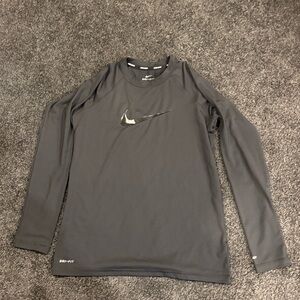 Nike Black Dri-FIT Swim Shirt